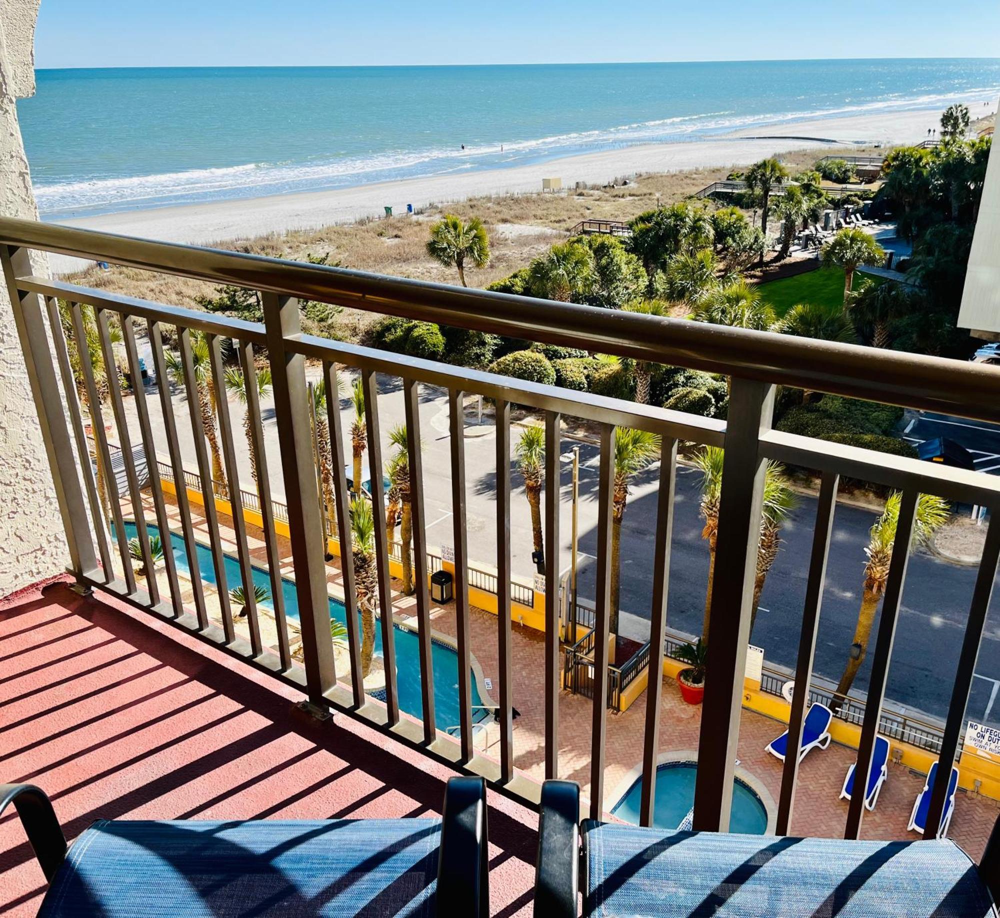 شاطئ ميرتل Azure Bliss Oceanfront Condo Sleeps 6 المظهر الخارجي الصورة