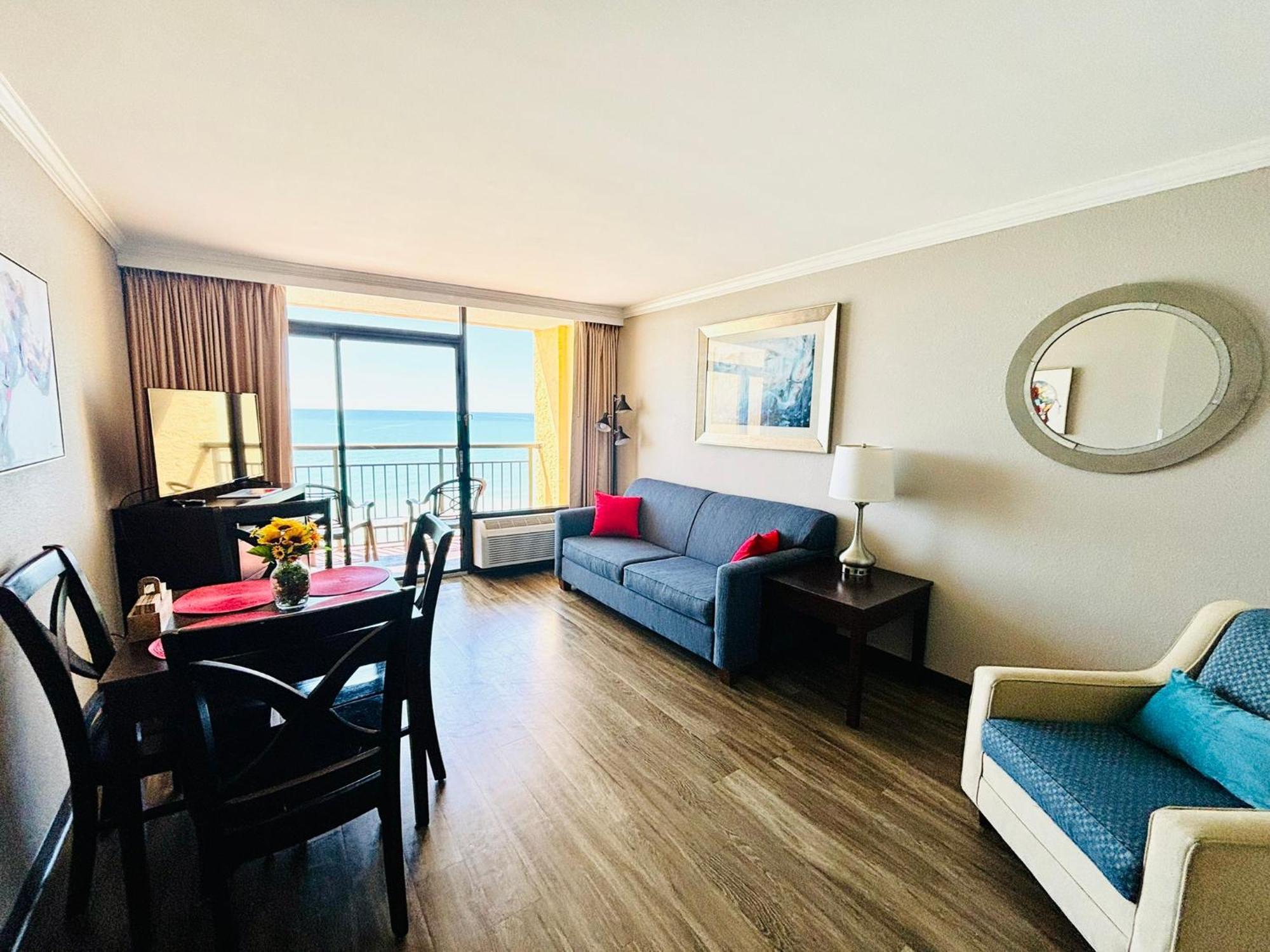 شاطئ ميرتل Azure Bliss Oceanfront Condo Sleeps 6 المظهر الخارجي الصورة