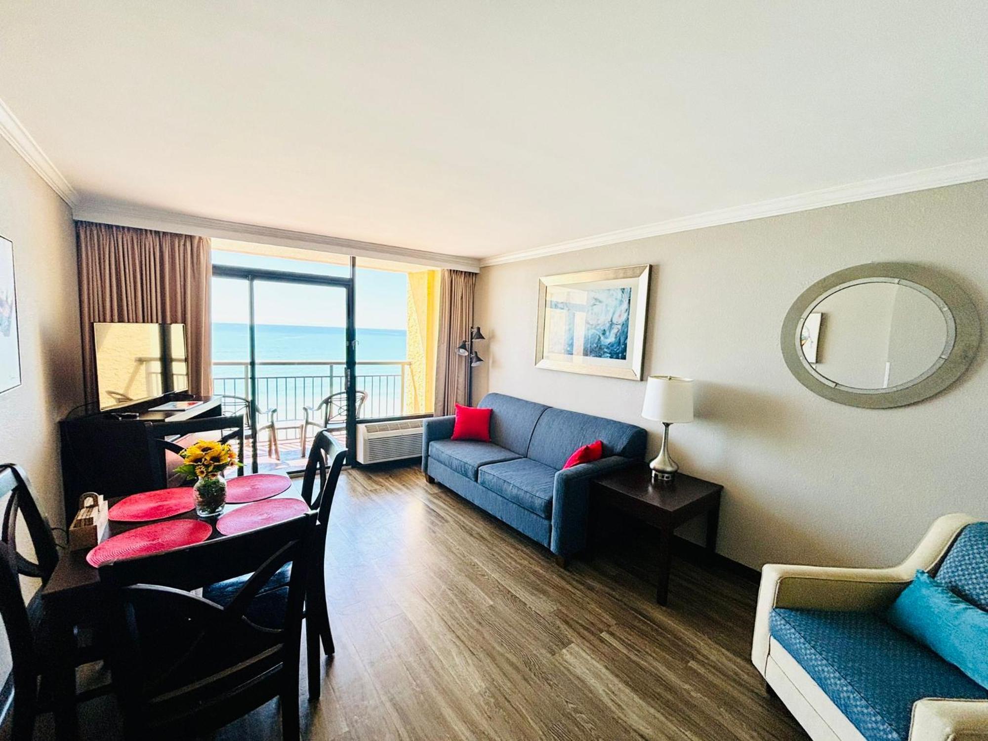 شاطئ ميرتل Azure Bliss Oceanfront Condo Sleeps 6 المظهر الخارجي الصورة