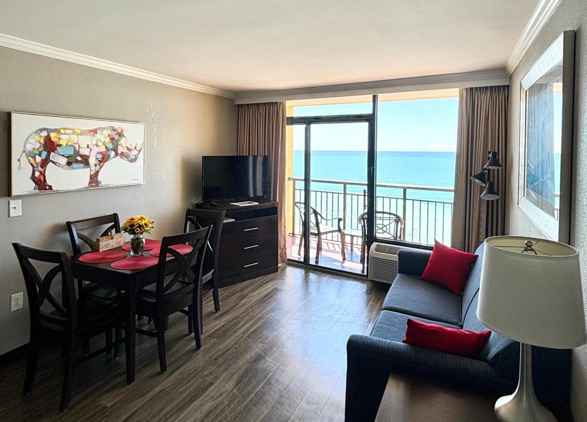 شاطئ ميرتل Azure Bliss Oceanfront Condo Sleeps 6 المظهر الخارجي الصورة